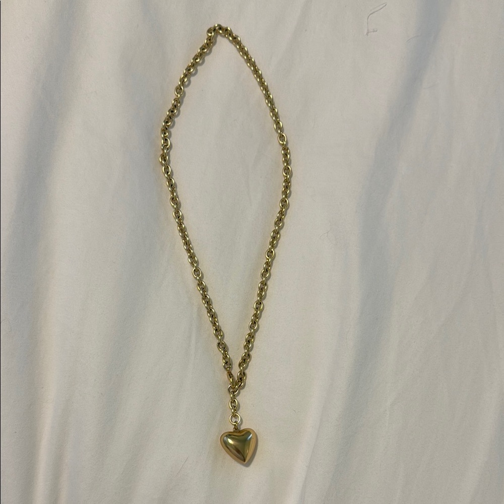 Roxanne Assoulin Gold Heart Necklace